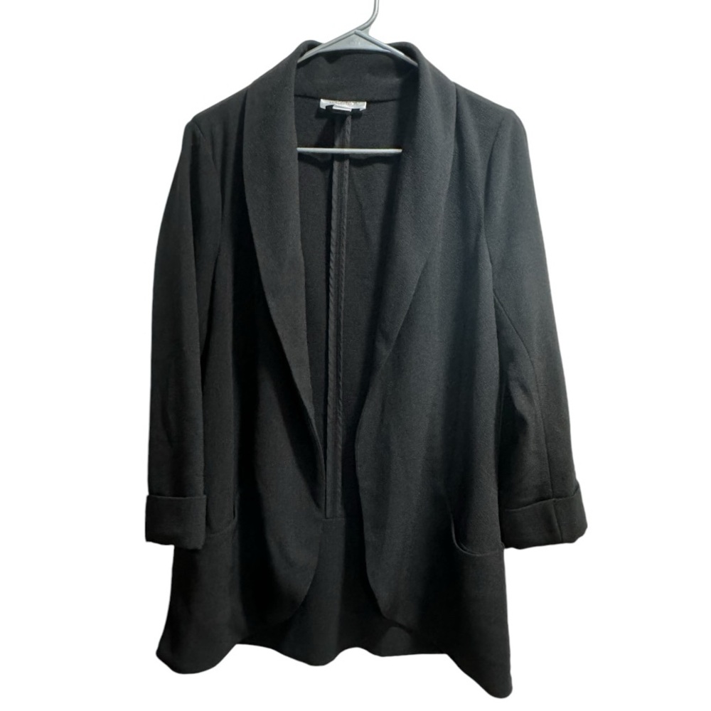 Motherhood Maternity Blazer, Black, size Small